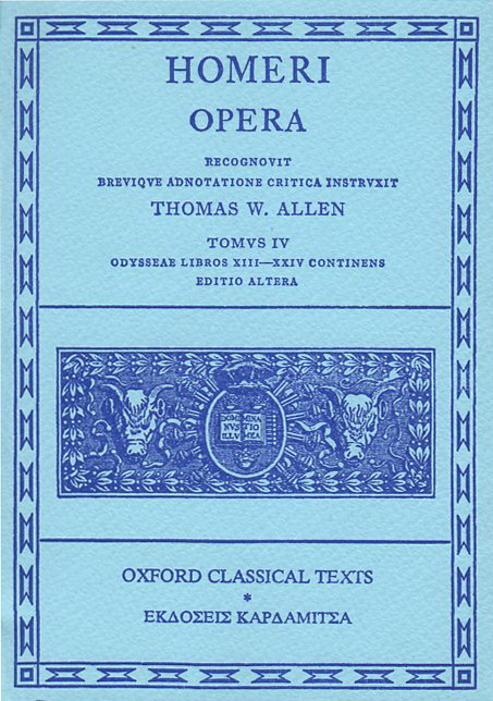 Homeri Opera IV